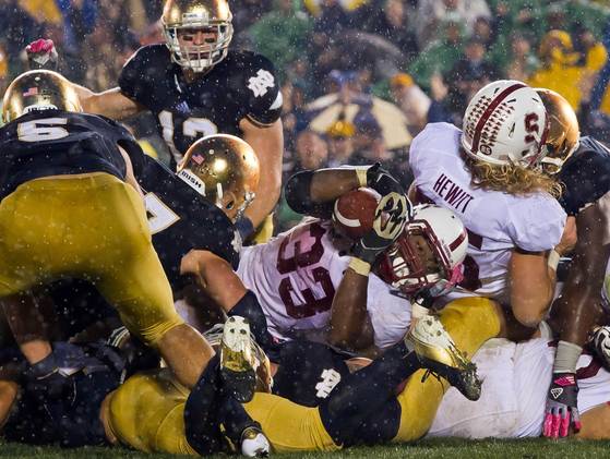 El año pasado, "Cardinal" y "Fighting Irish" protagonizaron un dramático duelo en la casa de Notre Dame.