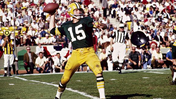 Bart Starr. QB ganador de los dos primeros Super Bowls.