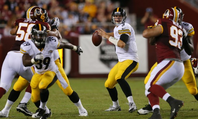 Steelers vs Redskins será el primer Monday Night Football de la temporada.